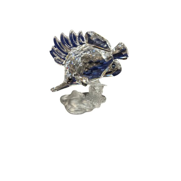 Swarovski Longnose Butterfly Fish Figurine Crystal Decor In Original Box - Picture 4 of 4